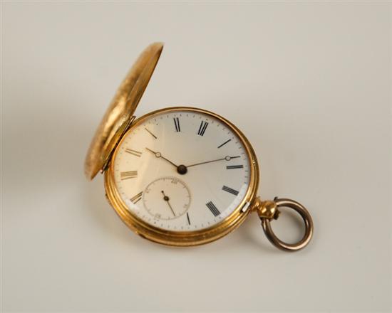 Appraisal: A th C Swiss Keywind Pocket Watch the works marked