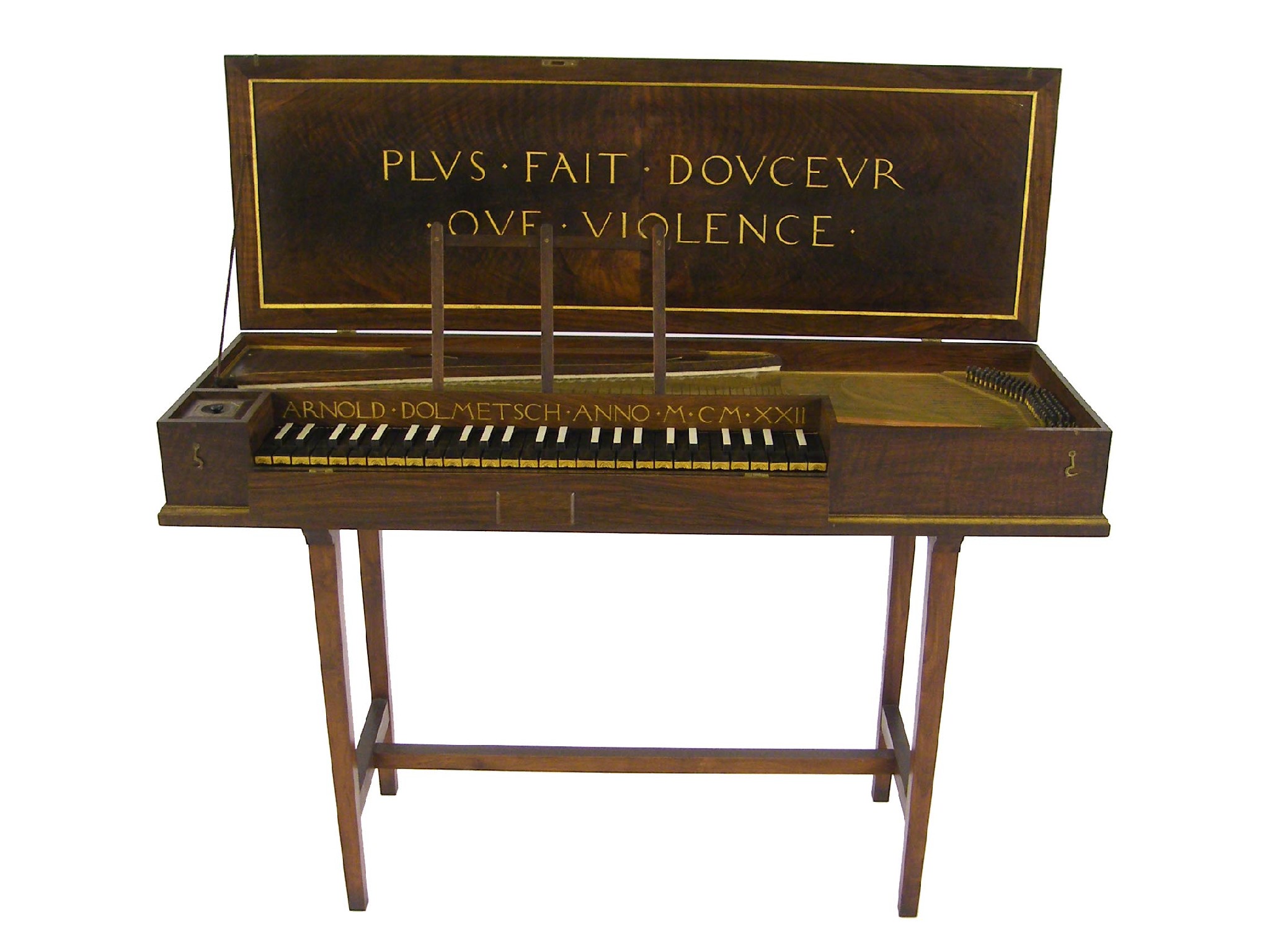 Appraisal: A small unfretted clavichord by Arnold Dolmetsch Haslemere the case