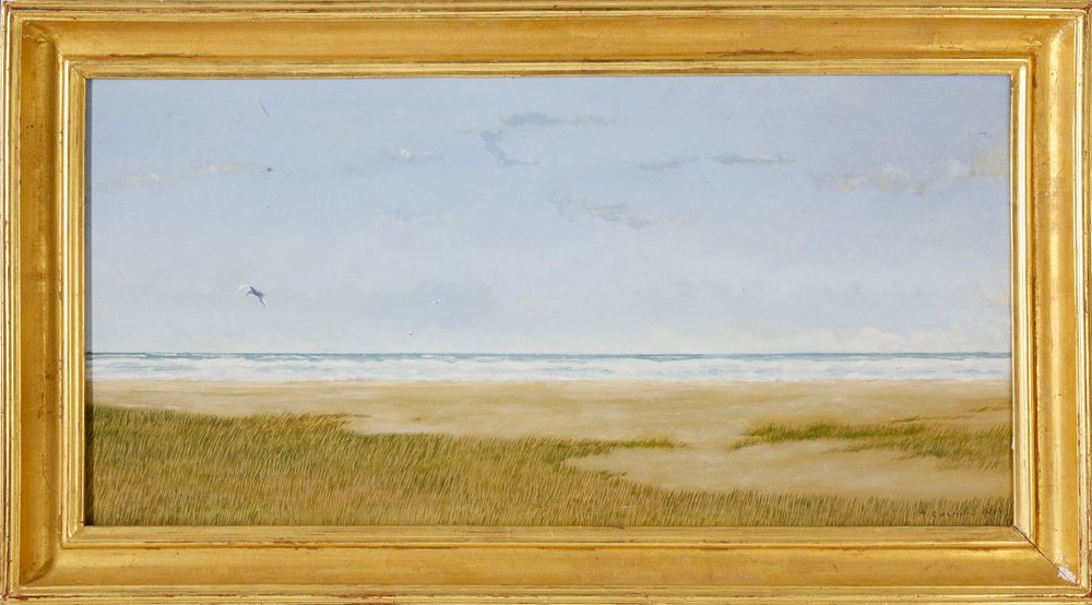 Appraisal: Kenneth Layman Oil on Board In Flight Kenneth Layman Oil