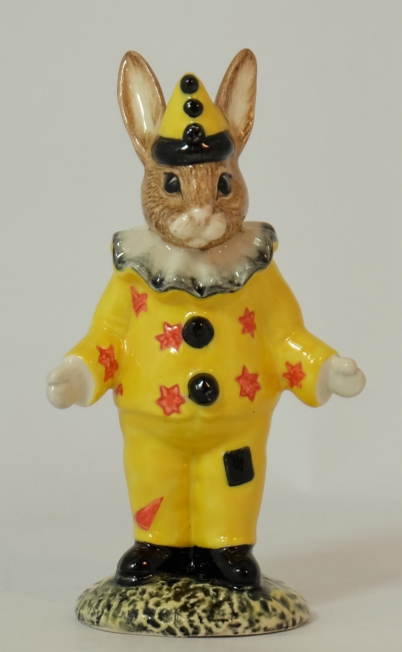 Appraisal: Royal Doulton Bunnykins prototype figure of The Clown different colour