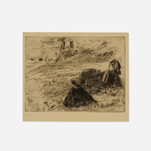 Appraisal: James Abbott McNeill Whistler Nursemaid and Child Second State etching