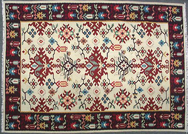 Appraisal: A Turkish Kilim size approximately ft in x ft in