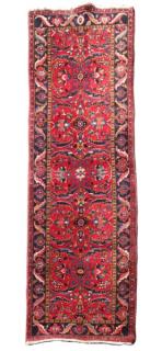 Appraisal: Hand Woven Persian Runner ' x ' Wool Iran All