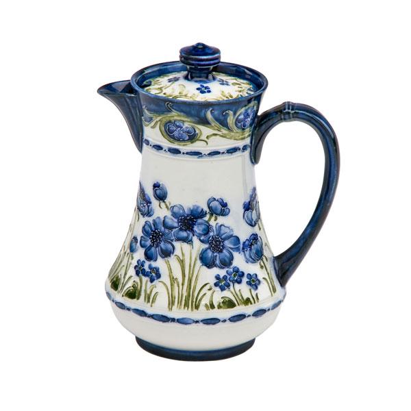 Appraisal: MOORCROFT MacINTYRE Small Florian Ware jug England - Macintyre stamp