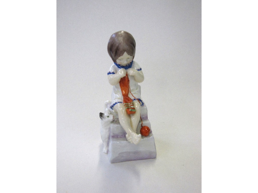 Appraisal: Royal Worcester figure 'Saturday's Child works hard for a living'