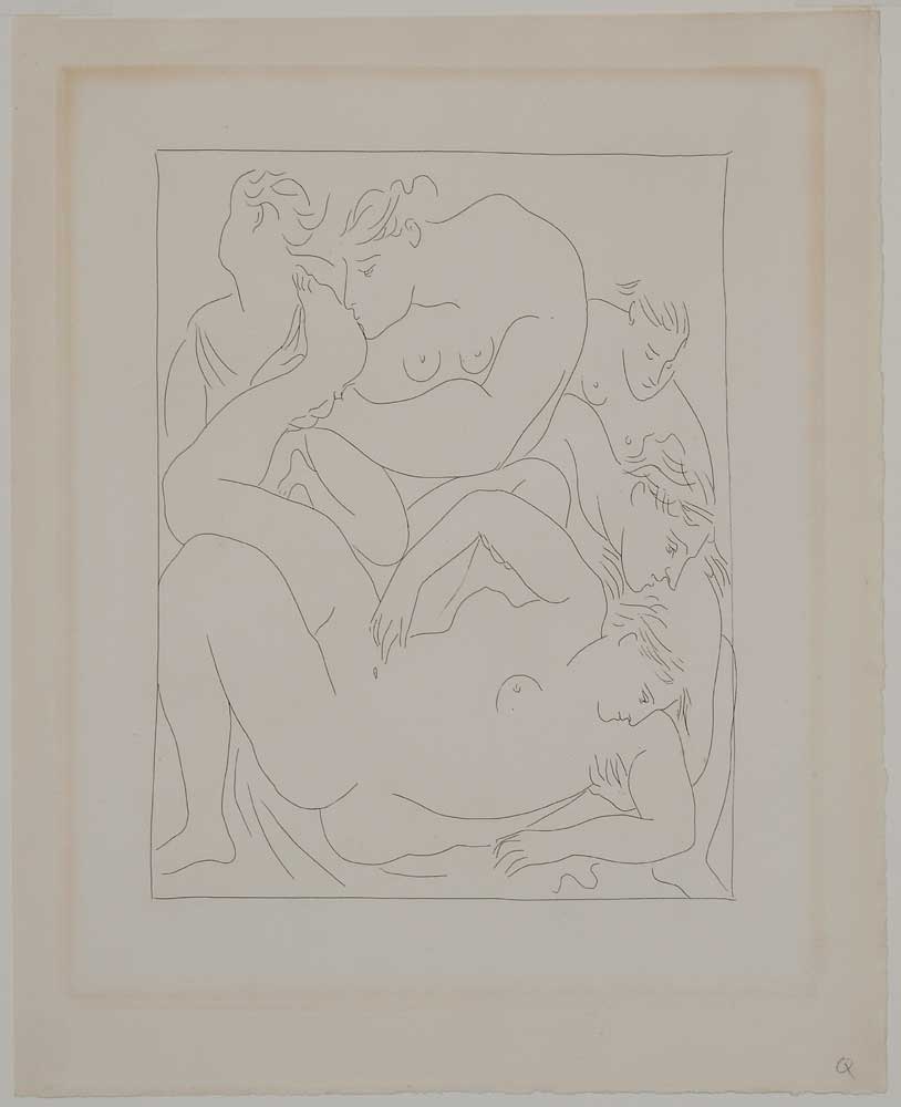 Appraisal: Pablo Picasso Spanish - Eurydice piqu e par un serpent