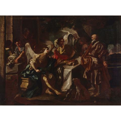 Appraisal: Follower of Paolo Veronese - FEAST AT THE HOUSE OF