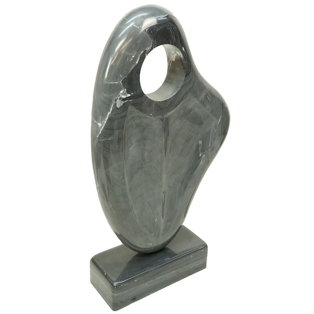 Appraisal: Modern Stone Sculpture Modern carved stone sculpture Untitled Unsigned Measures