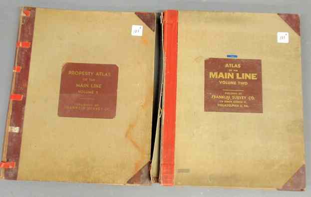 Appraisal: Property Atlas of the Main Line Vol two pub By