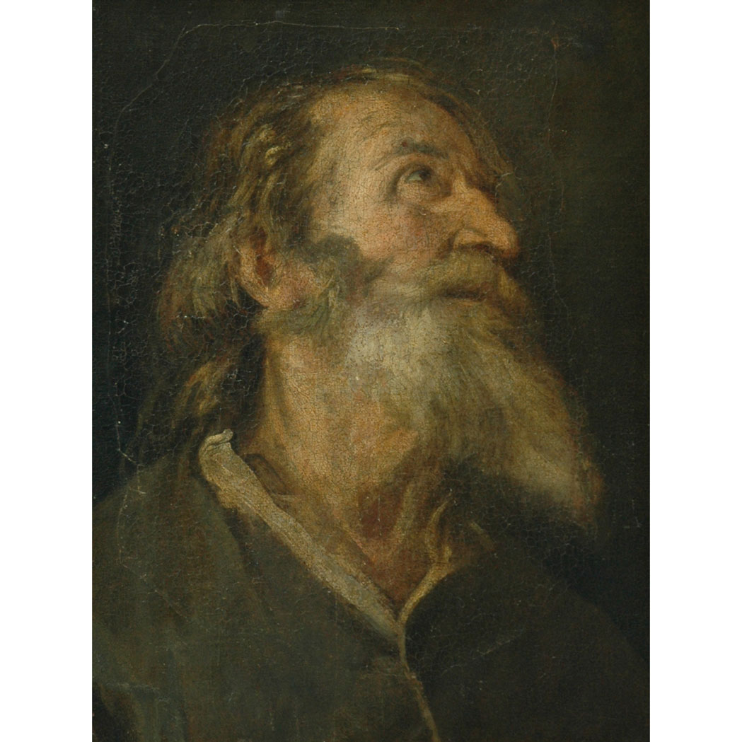 Appraisal: Italian School th Century Head of an Old Man Oil