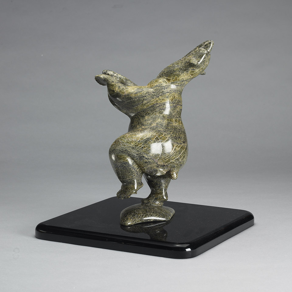 Appraisal: DAVIE ATCHEALAK - E - Cape Dorset DANCING POLAR BEAR