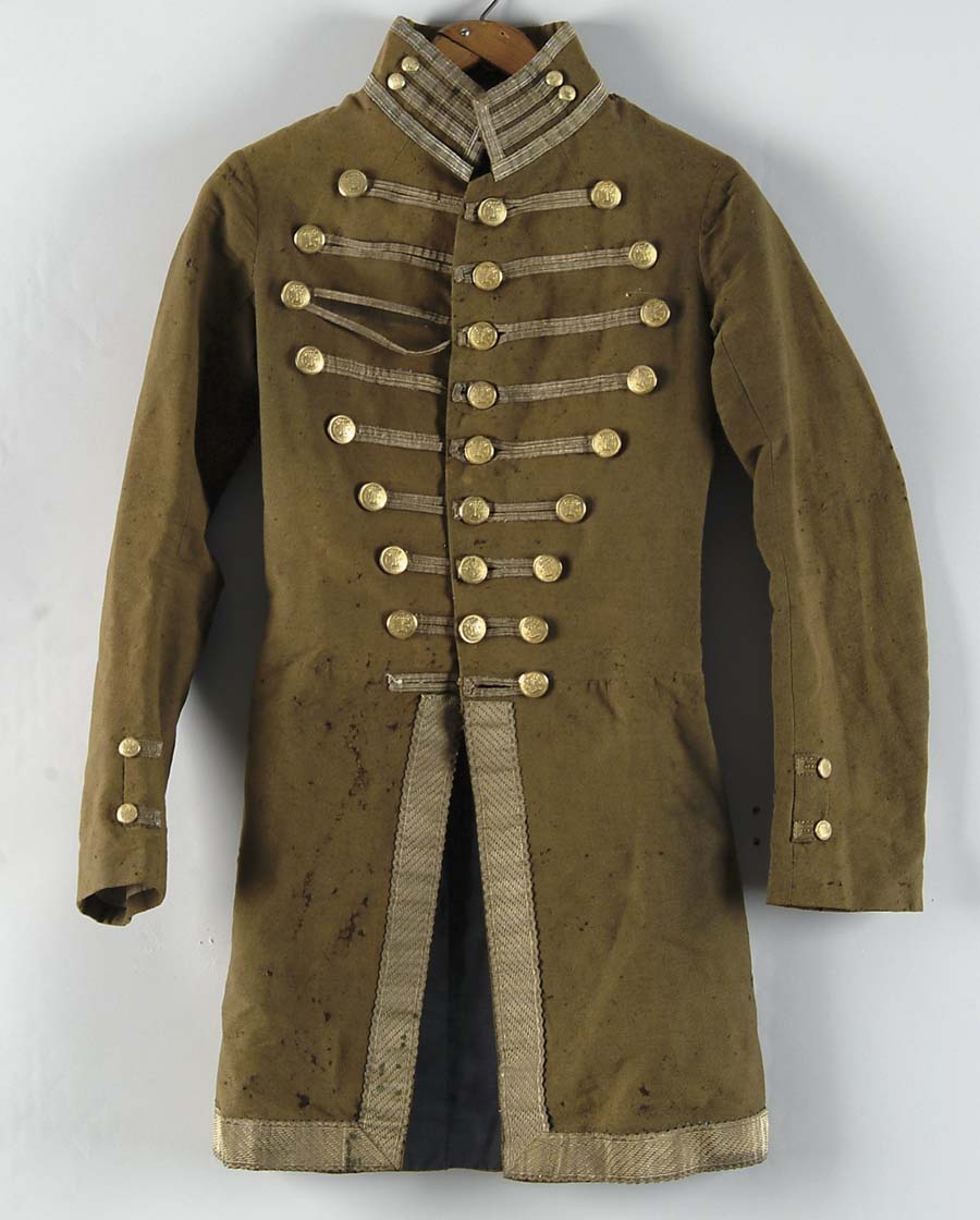 Appraisal: SOUTH CAROLINA MILITIA FROCK COAT WITH CONFEDERATE HISTORY Triple breasted