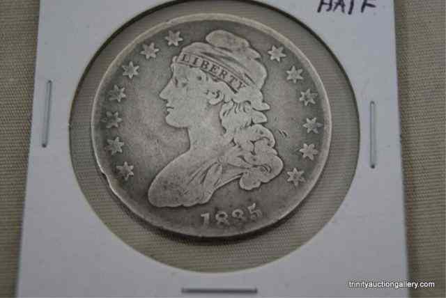 Appraisal: Caped Bust Silver Half Dollar CoinThis is for a nice