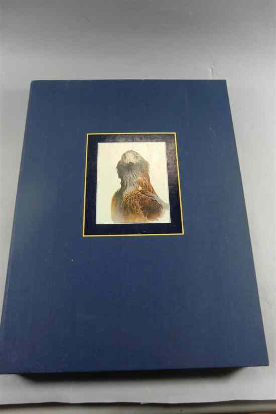 Appraisal: CHING R STUDIES SKETCHES OF A BIRD PAINTER signed limited