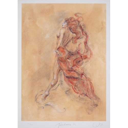 Appraisal: Joy Kirton-Smith - Firedance signed titled and numbered in pencil