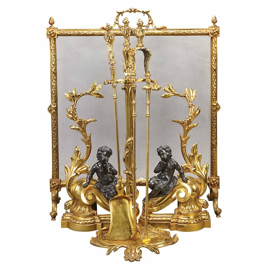 Appraisal: Group of Louis XV Style and Louis XVI Style Gilt