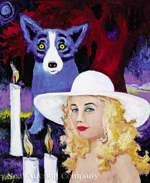 Appraisal: George Rodrigue American Louisiana b I Thought I Knew Where