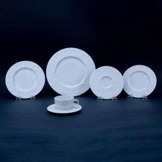 Appraisal: Sixty Pieces Rosenthal Magic Flute - White Partial Dinnerware Service