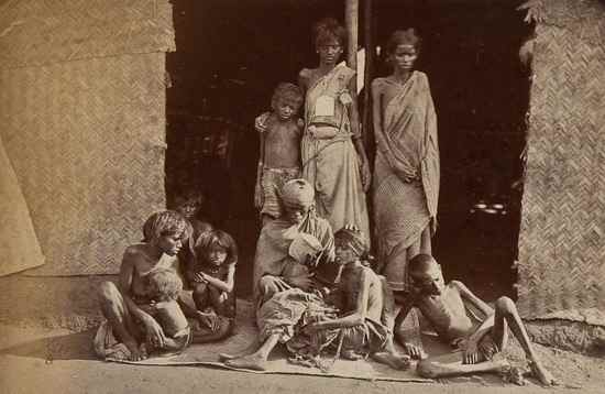 Appraisal: William Willoughby Hooper - Five studies of famine victims Madras