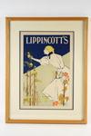 Appraisal: AMERICAN LITHO ART POSTER - 'Lippincott's May ' by Will