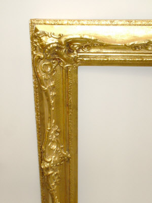 Appraisal: A th French Gilt Composition Frame in the Louis XV