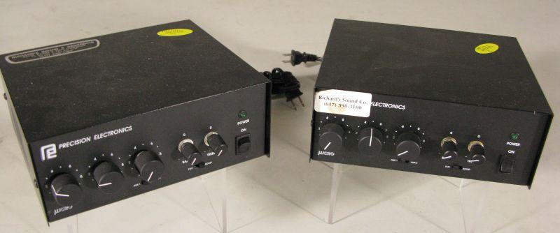 Appraisal: Two Gromes Micro -XLR Power Amplifiers watt