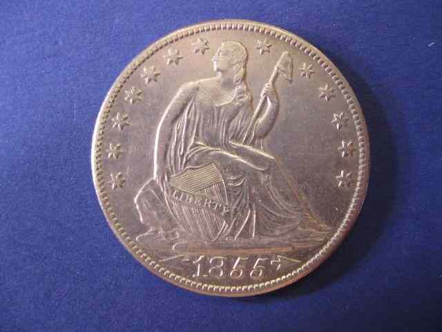 Appraisal: -O U S Seated Liberty Half Dollar A U