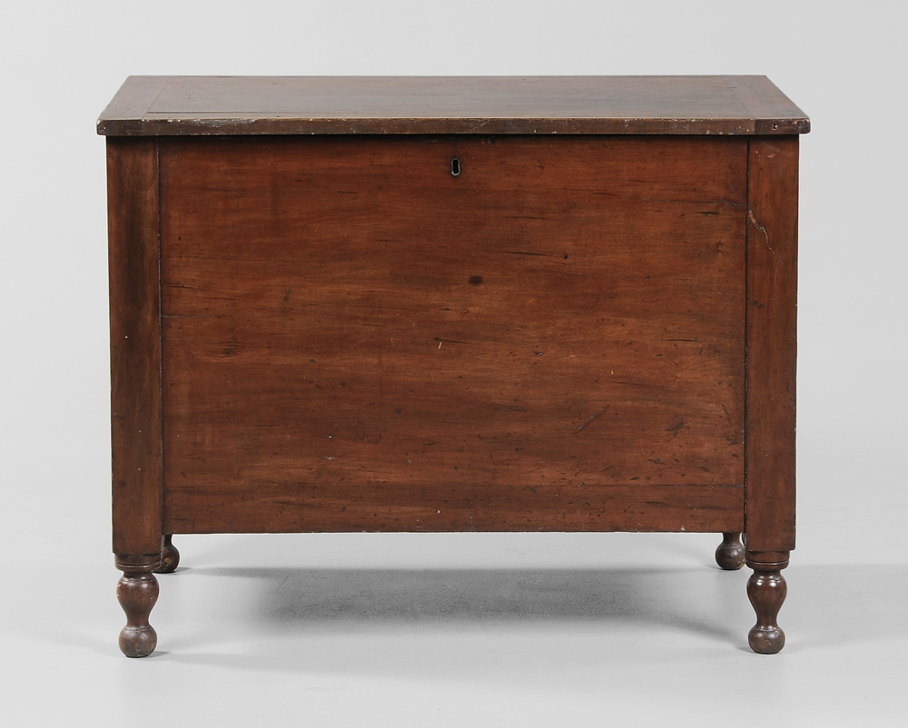 Appraisal: Federal Cherry Sugar Chest attributed to Kentucky th century lid