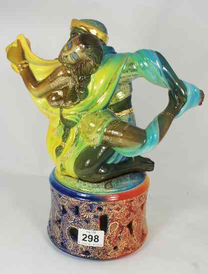 Appraisal: Paul Cardew Character Tea Pot Karma Sutra on Base