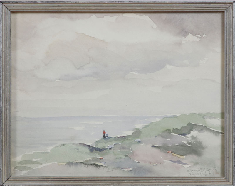 Appraisal: WALTER GRANVILLE SMITH - BELPORT BAY NY Watercolor on paper