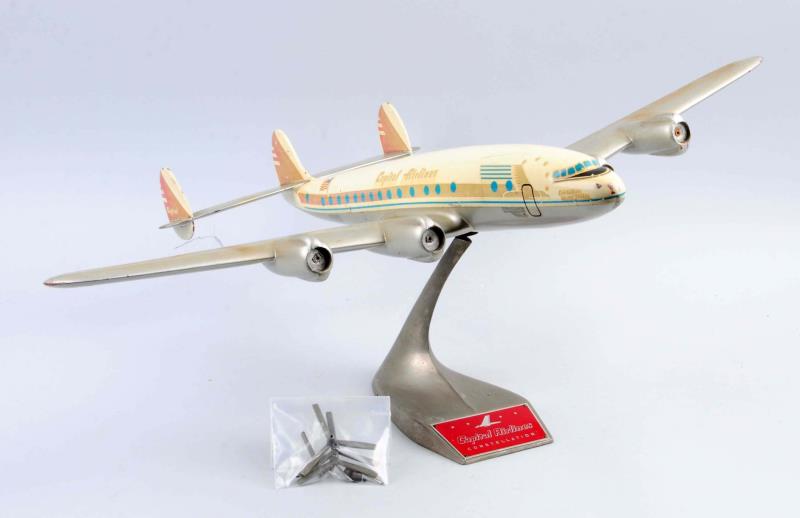 Appraisal: C Capital Airlines Constellation Display This Capital Airlines airplane display