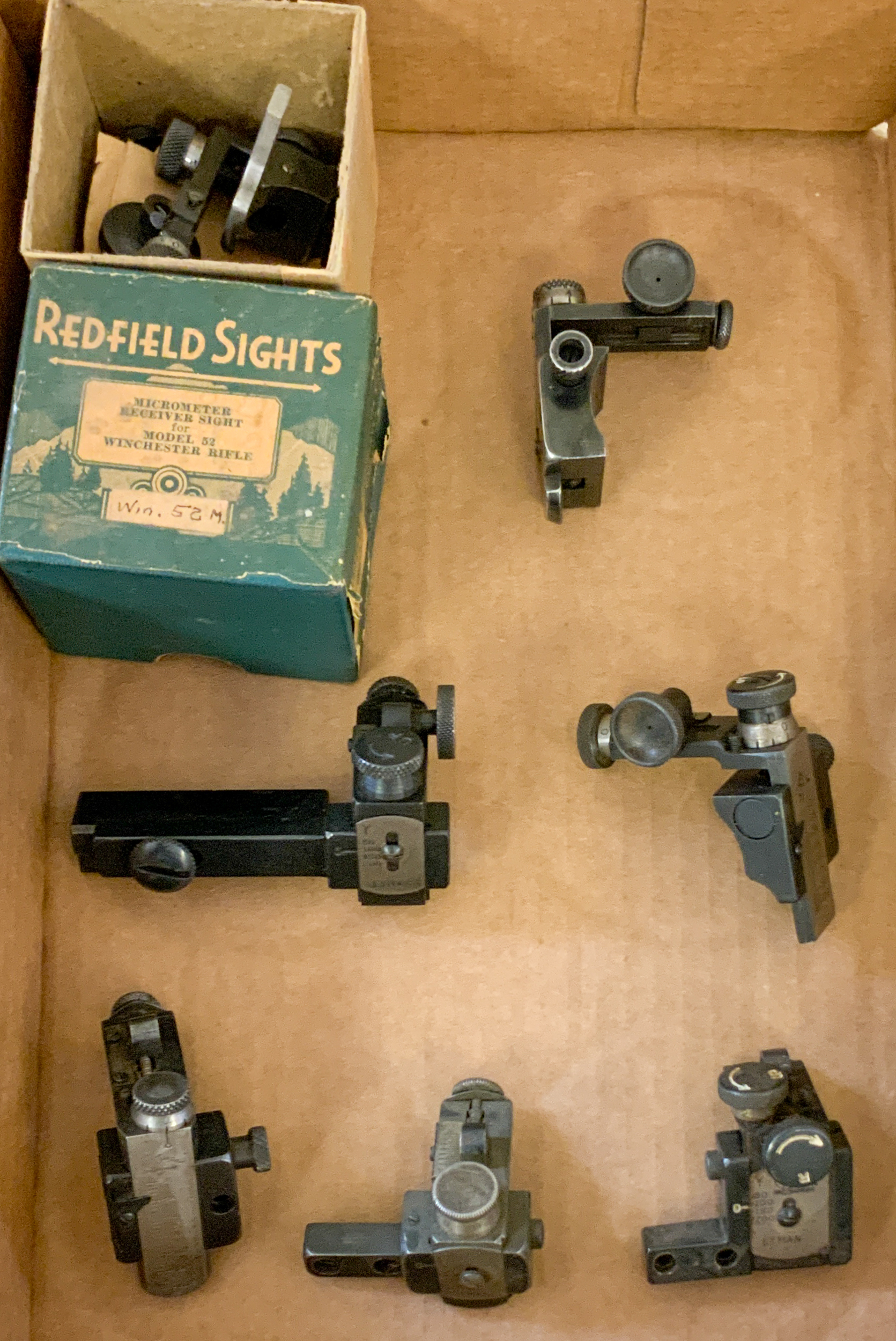 Appraisal: PEEP SIGHTS Redfield Lyman One original box