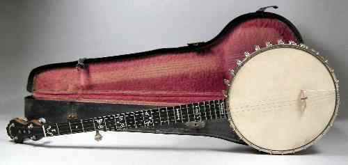 Appraisal: A five string open back banjo by Ebblewhite High Street