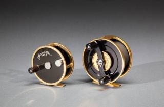 Appraisal: Two Saltwater Fly Reels Seamaster Miami FLMark II OPH Left