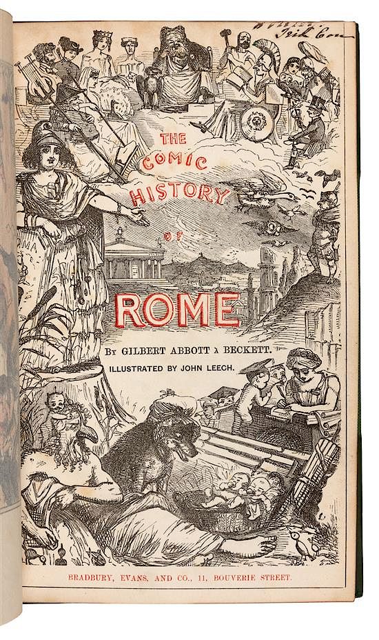 Appraisal: BECKETT Gilbert Abbott - The Comic History of England London