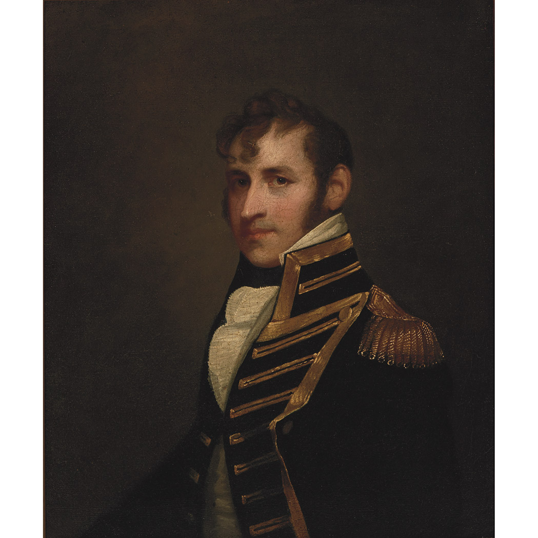 Appraisal: After Gilbert Charles Stuart Commodore Stephen Decatur circa - Oil