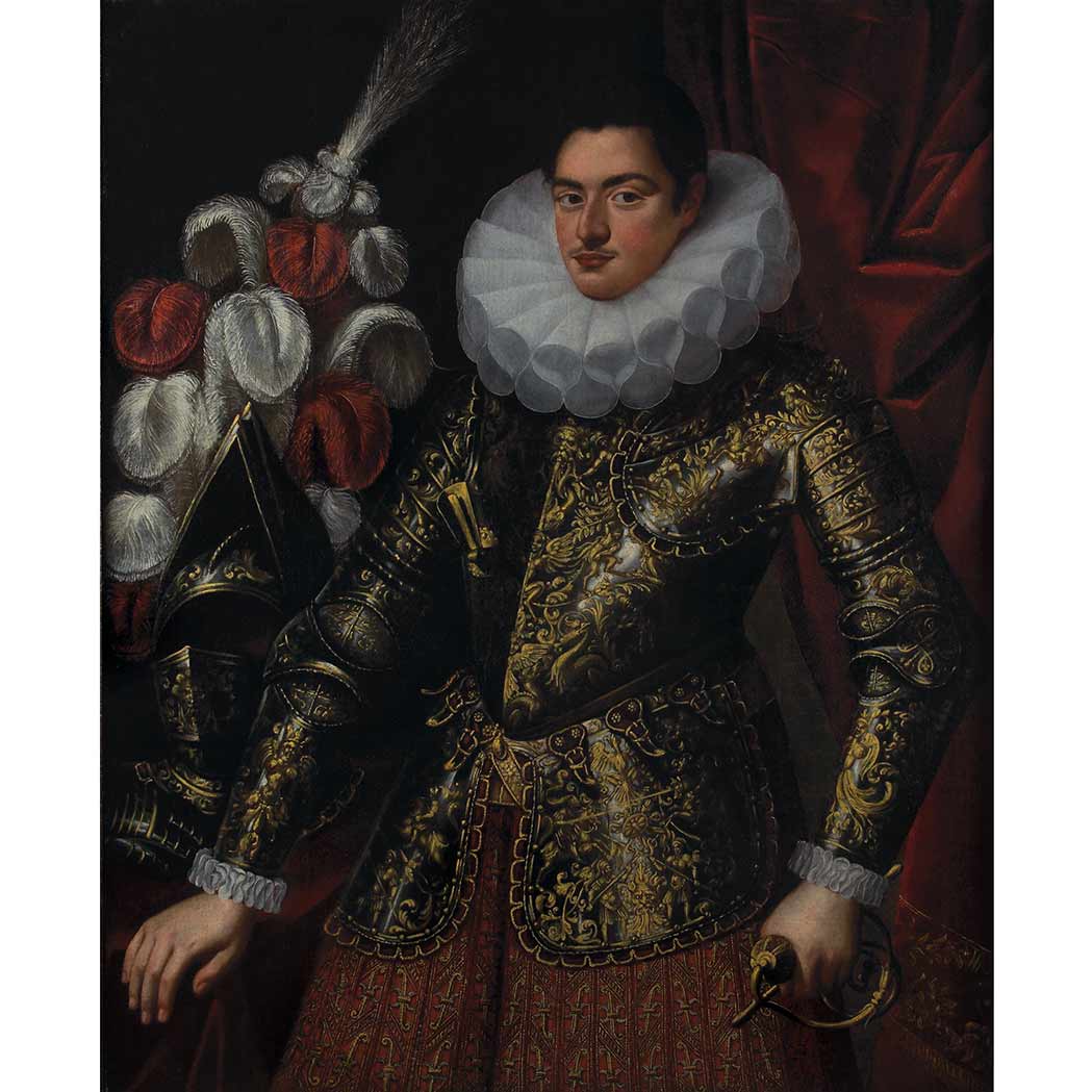 Appraisal: Milanese School Early th Century Portrait of a Nobleman in