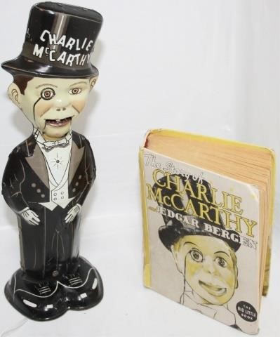 Appraisal: CA S MARX TIN LITHOGRAPH WIND-UP TOY OFCHARLIE MCCARTHY EXCELLENT