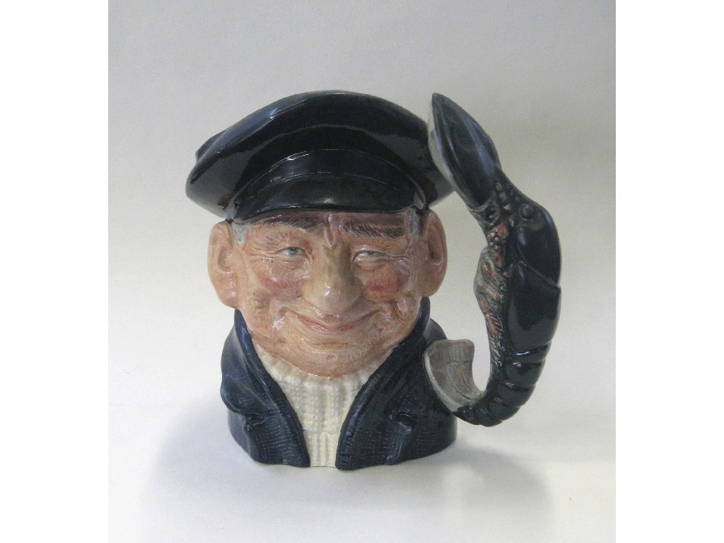 Appraisal: Royal Doulton character jug 'Lobster Man' D and two Royal