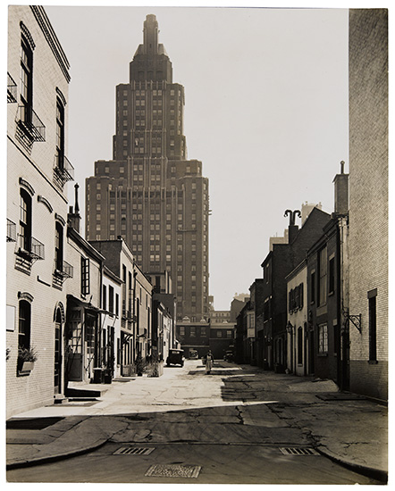 Appraisal: ABBOTT BERENICE - MacDougal Alley Between West th Street and