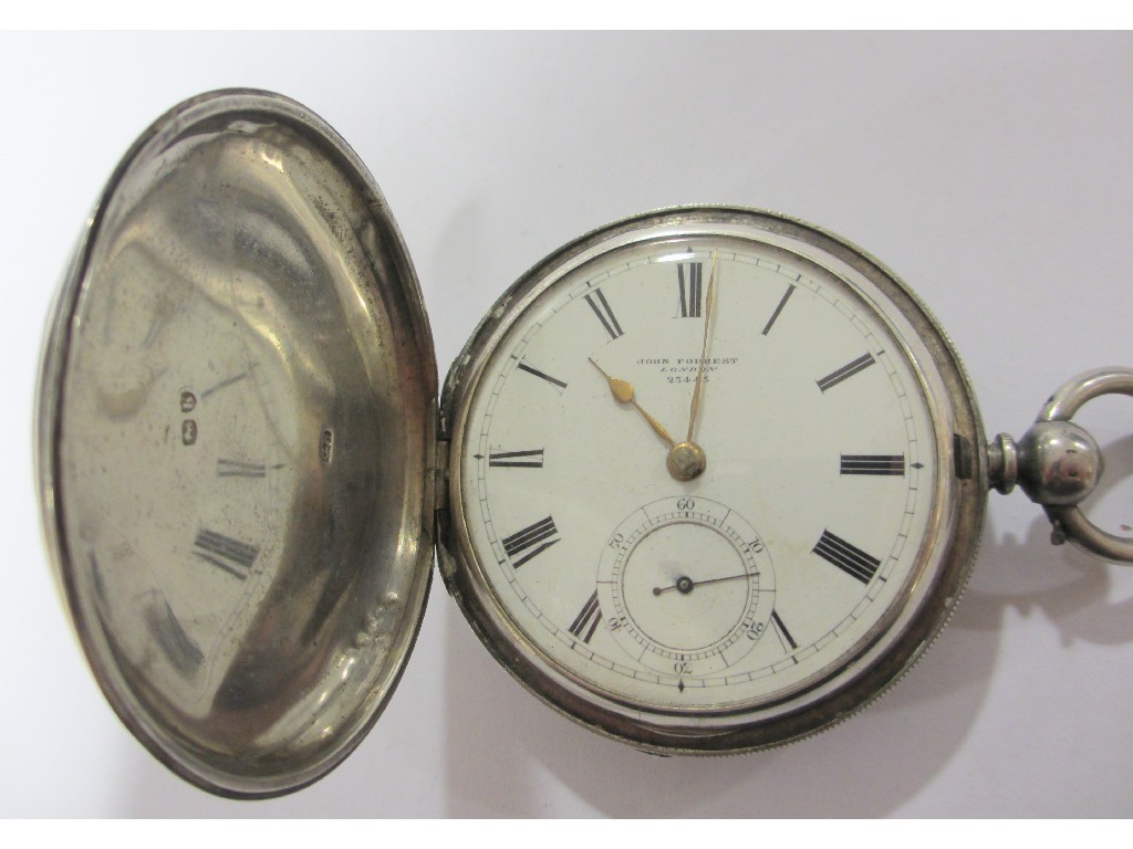 Appraisal: John Forrest silver cased pocket watch