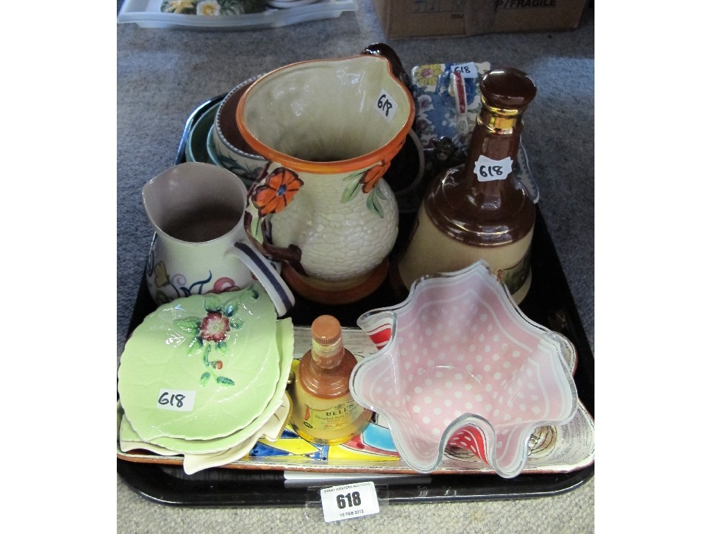 Appraisal: Tray lot of assorted ceramics - Carlton ware Poole Masons