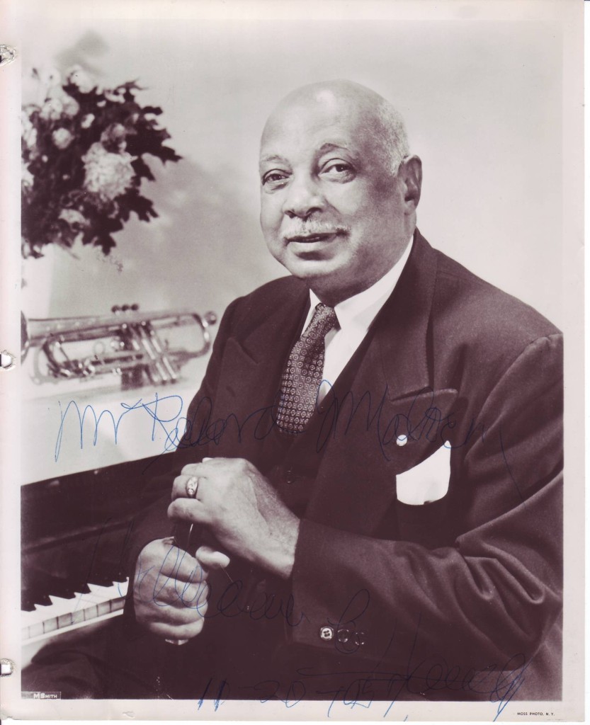 Appraisal: FATHER OF THE BLUES HANDY W C Two items Photograph