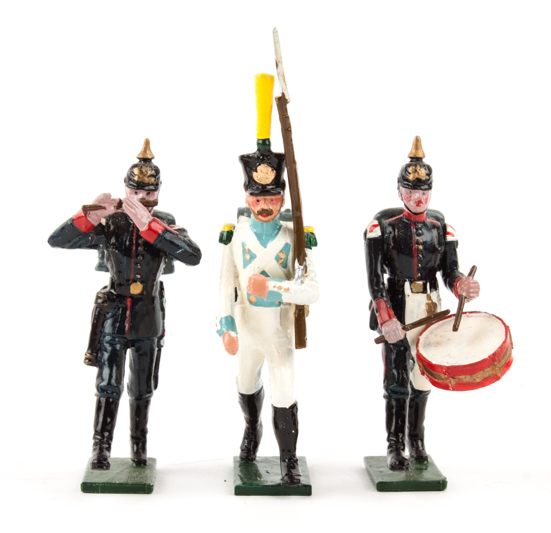 Appraisal: Two Tradition painted lead figure sets including Napoleonic Era Prussian