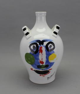 Appraisal: After Picasso Ceramic Vessel After Picasso Ceramic Vessel Marked on