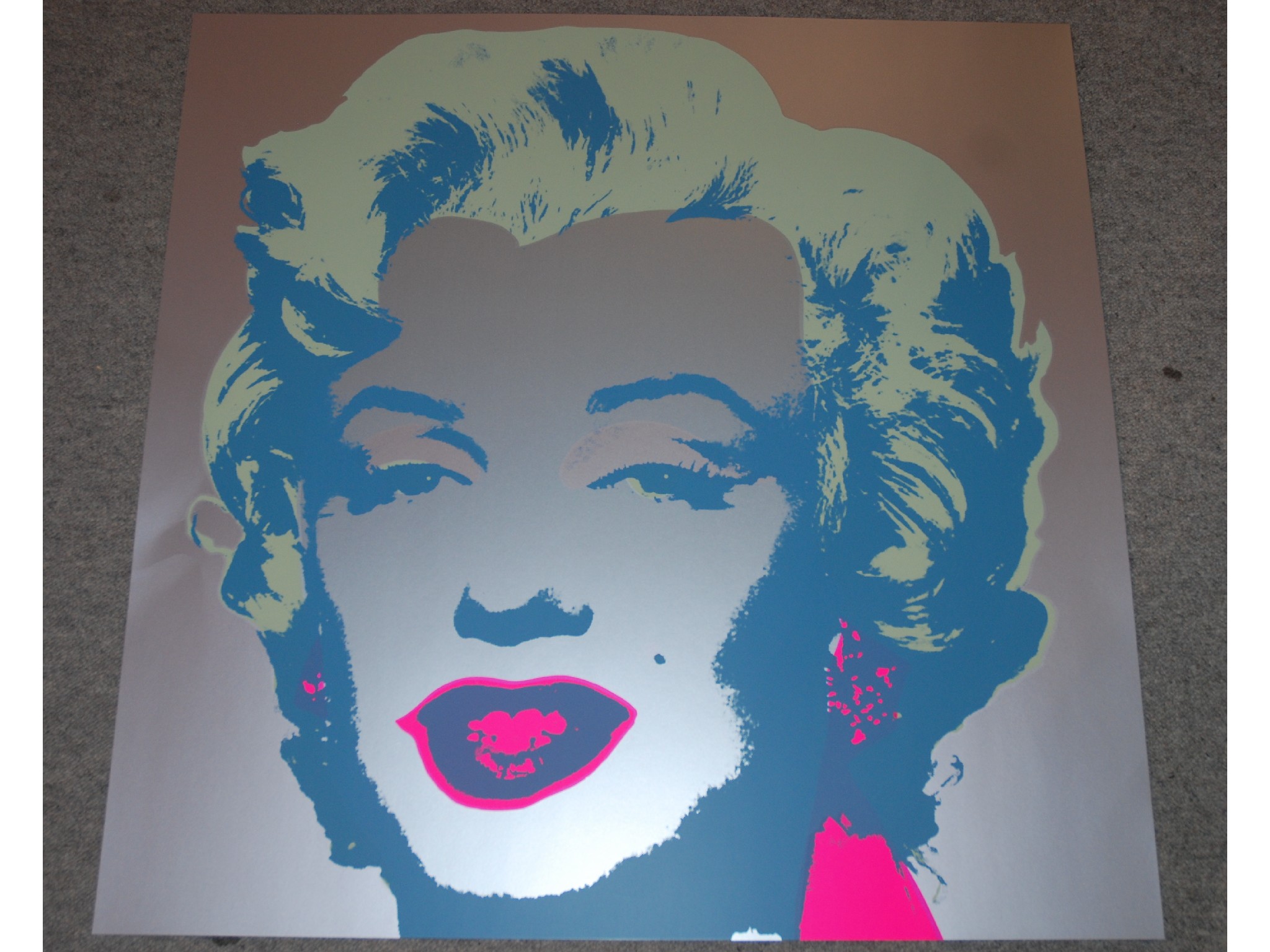 Appraisal: After ANDY WARHOL Marilyn Monroe from the Sunday B Morning