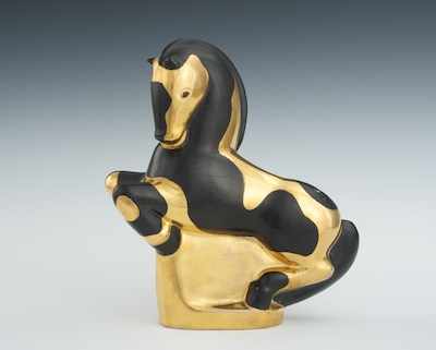 Appraisal: A Waylande Gregory Ceramic Horse American - Signed on the