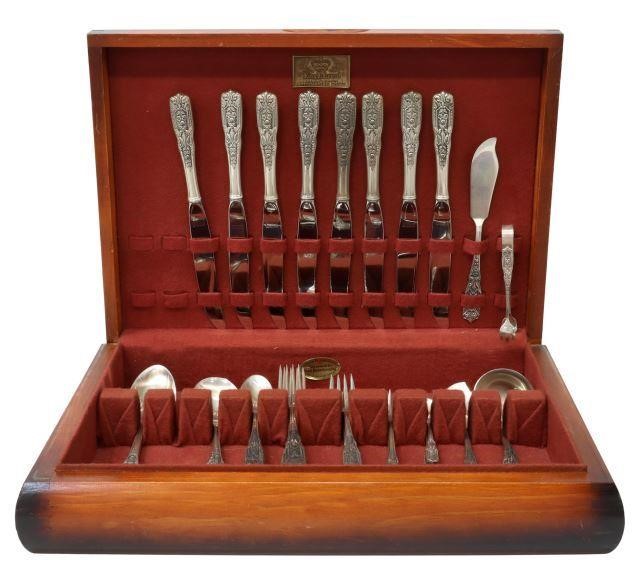 Appraisal: lot of American sterling silver flatware service Westmorland in the