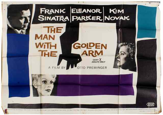 Appraisal: MAN WITH THE GOLDEN ARM United Artists drama starring Frank