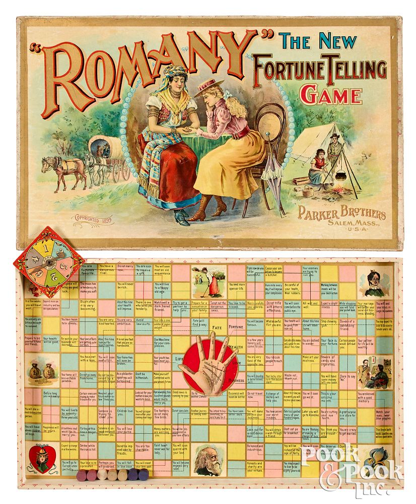 Appraisal: Parker Bros Romany The New Fortune Telling Parker Bros Romany